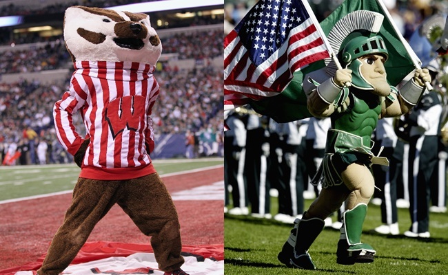 Preview: No. 11 Wisconsin Badgers At No. 8 Michigan State Spartans—Two Good Teams Enter. Only One Will Leave.