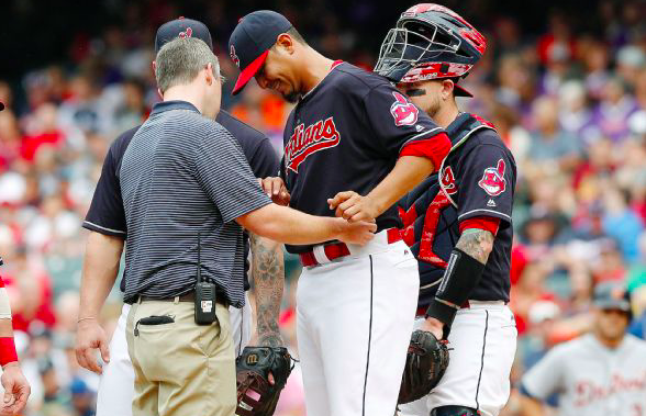 Carlos Carrasco Suffers Broken Hand, Out for Season