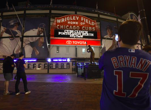 Chicago Cubs Clinch NL Central Division Title