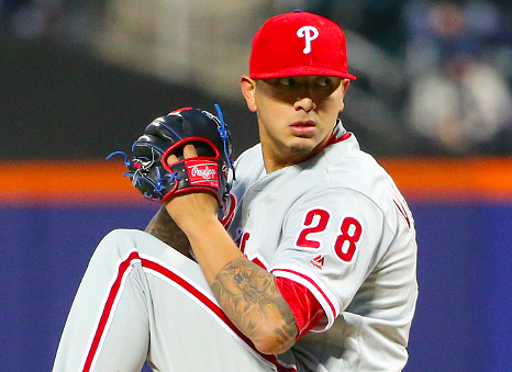 Phillies Shut Down Vince Velasquez for Rest of Season