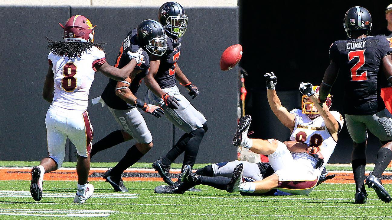 Recap: Central Michigan vs. No. 22 Oklahoma State—Bad Call Leads To Fantastic Finish And Controversial Upset Win
