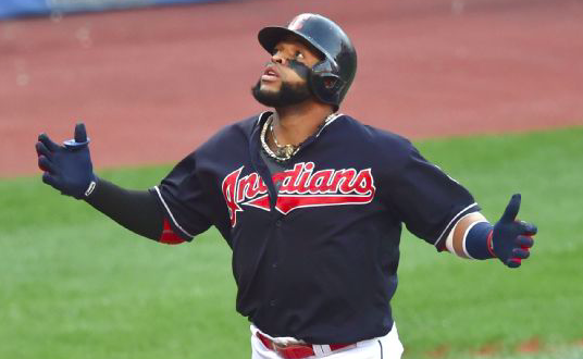 Carlos Santana Returning to Cleveland Indians in 3-Team Trade