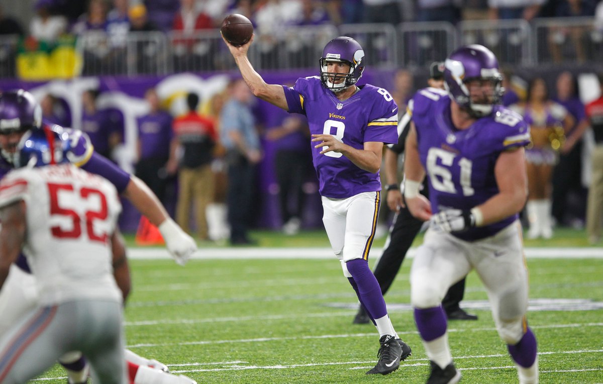 Monday Night Football Recap: New York Giants At Minnesota Vikings— Giants Free Agent Haul Does Little Against Sam Bradford