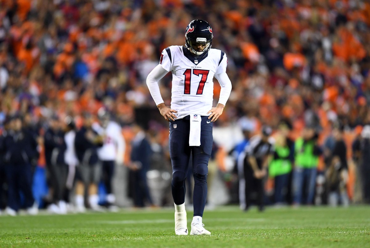 Monday Night Football Recap: Texans At Broncos–Houston, We Have A Problem And Its Name Is Brock Osweiler