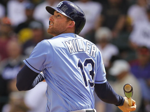 Tampa Bay Rays Moving Brad Miller To Second Base