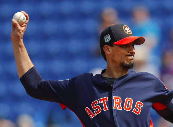 Astros Place Charlie Morton on DL with Lat Issue