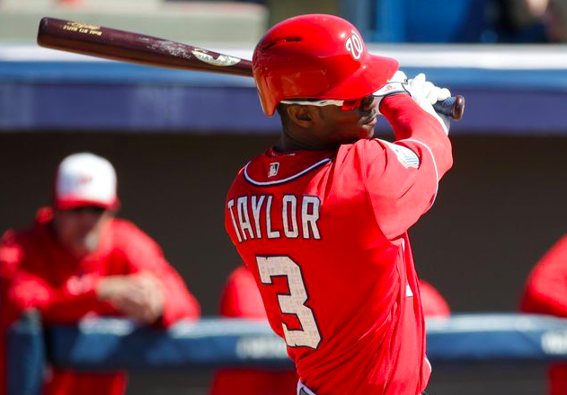 Nationals Lose Michael Taylor To Oblique Strain