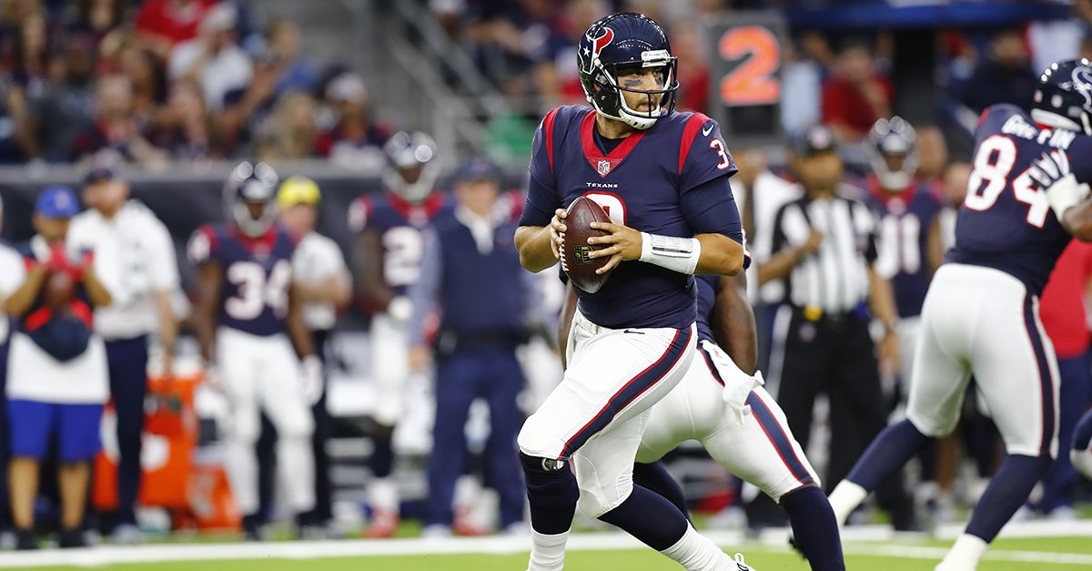 Tom Savage Wins Houston Texans QB Battle…That Didn’t Exist