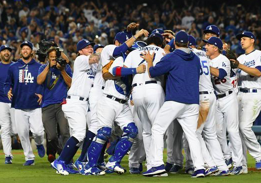 Los Angeles Dodgers Clinch NL West Title
