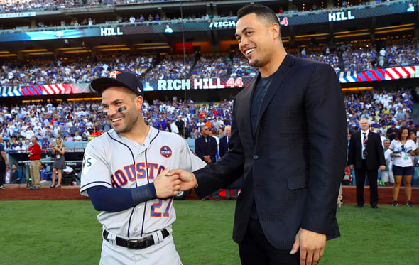 Giancarlo Stanton, Jose Altuve Named MVP in 2017