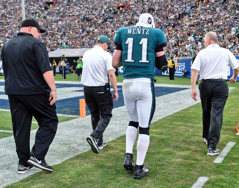 Philadelphia Eagles Win NFC East But Lose Carson Wentz