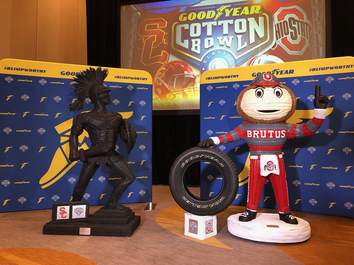 Cotton Bowl Preview: No. 8 USC Trojans vs. No. 5 Ohio State Buckeyes