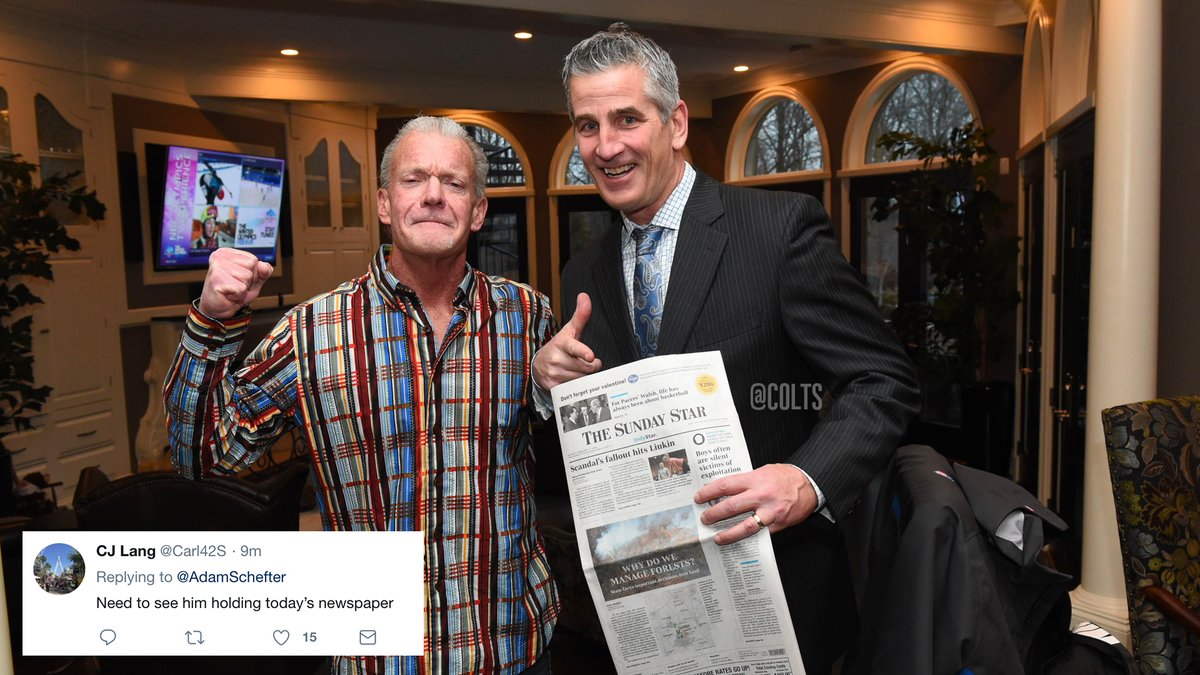 Indianapolis Colts Finally Get A New Head Coach (and better man) In Frank Reich