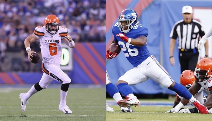 Baker Mayfield, Saquon Barkley, and Other Observations from the Browns-Giants Preseason Game