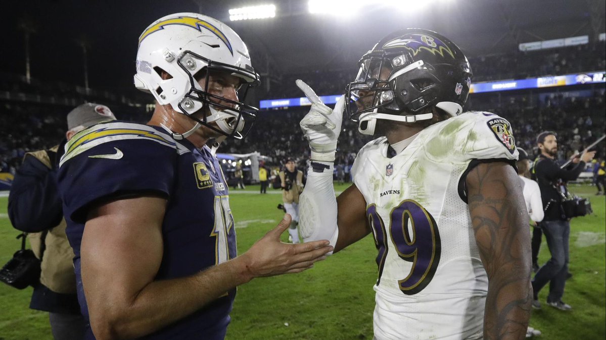 AFC Wildcard Preview and Prediction: Los Angeles Chargers and Baltimore Ravens