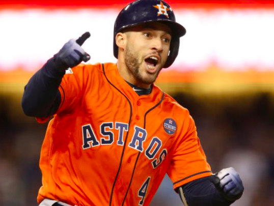 George Springer Sidelined by Concussion