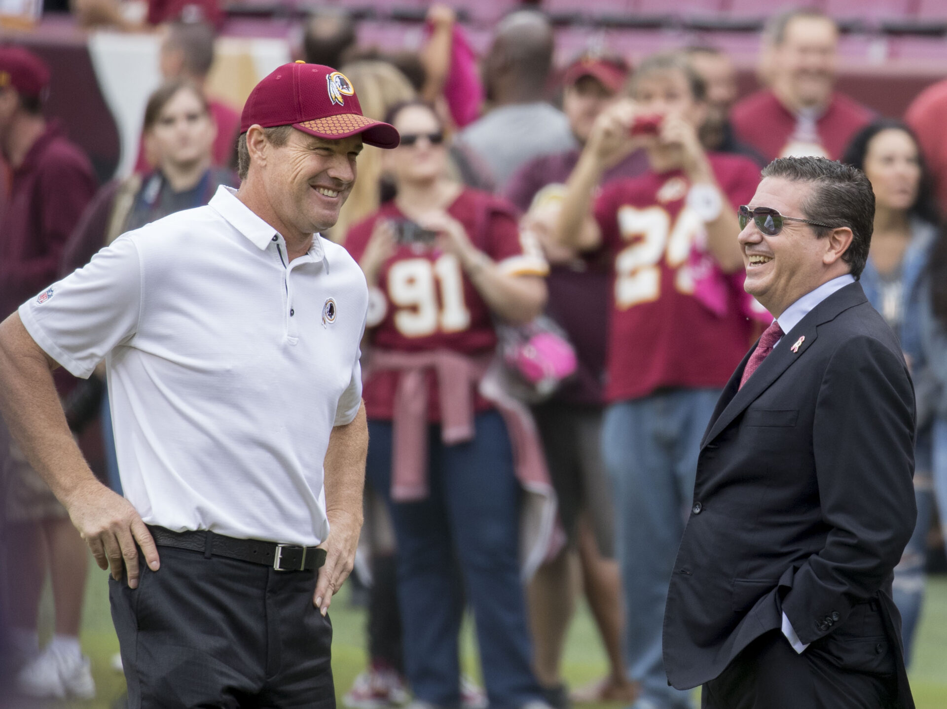Redskins Head Coach Jay Gruden Favored To Be First To Go
