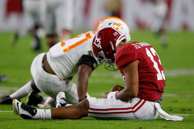 Tua Tagovailoa’s Injury Could Dramatically Change  College Football Playoff Picture