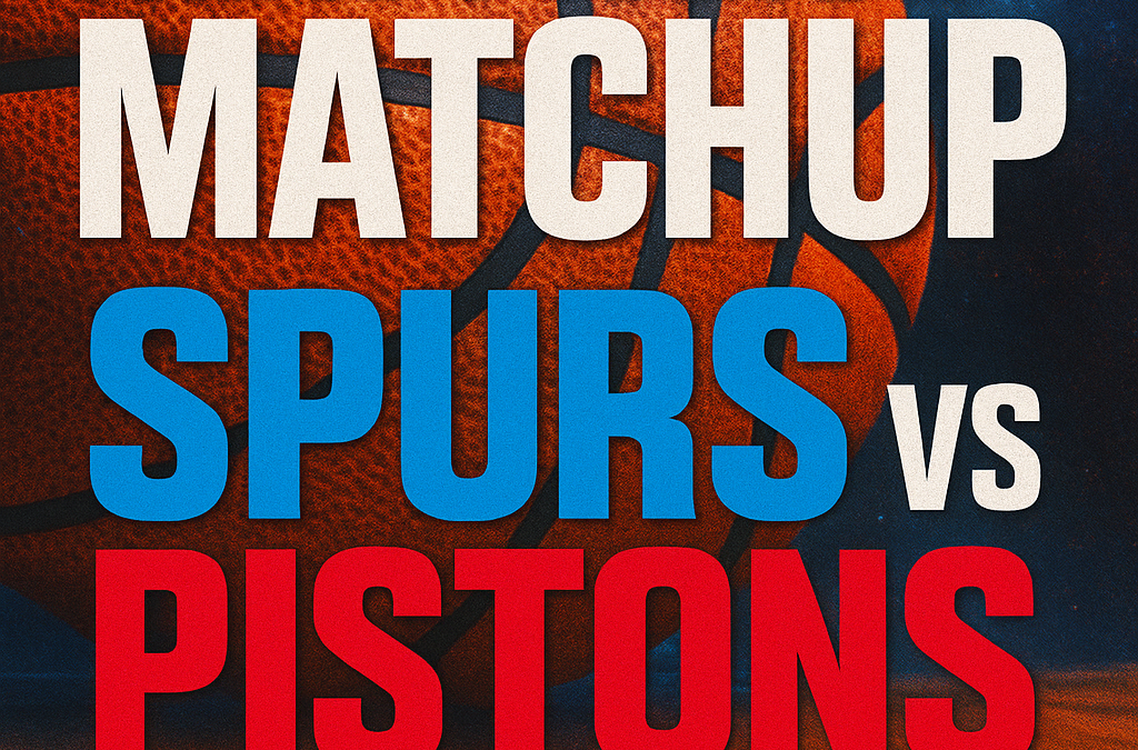 Heavyweight Matchup Between the Spurs and Pistons