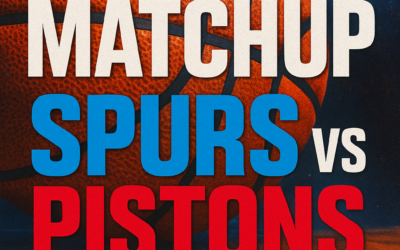 Heavyweight Matchup Between the Spurs and Pistons