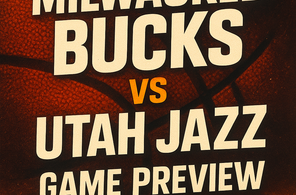 Milwaukee Bucks play host the Utah Jazz