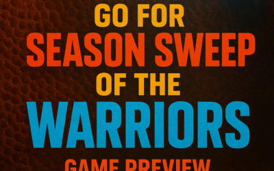 OKC Thunder Go For Season Sweep of the Warriors