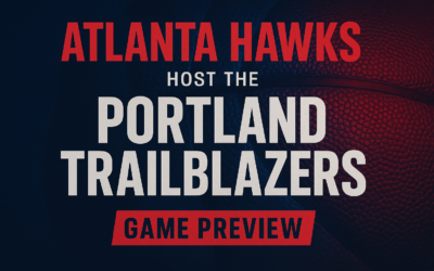 Atlanta Hawks Host the Portland Trailblazers