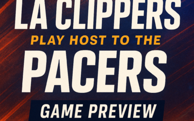 LA Clippers Play host to the Pacers